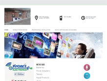 Tablet Screenshot of knobes.com